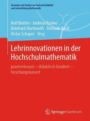 cover image of Lehrinnovationen in der Hochschulmathematik